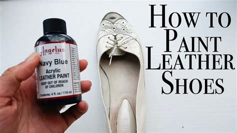 can i spray paint fake leather shoes|spray paint for leather.